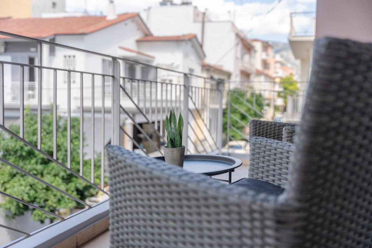 #G30 Chic 1 Bedroom Apartment In The Centre Of Volos Exterior foto